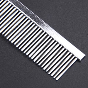 psk pet mart combo of flea wooden handle single side steel needles pet comb get more ticks amp fleas comb hairbrush for puppies amp dogs 6inch flea comb with long wristle buy one get one free