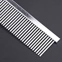 PSK PET MART Combo of Flea Wooden Handle Single Side Steel Needles Pet Comb Get More Ticks & Fleas Comb, Hairbrush for Puppies & Dogs, 6inch Flea Comb with Long Wristle (Buy ONE GET ONE Free)