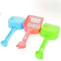 PSK PET MART Portable Pet Dog Poop Scooper Cat Sand Shovel Pooper Scooper (Colour May Vary) (Cat face Scooper)