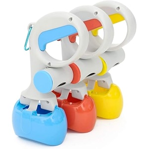 psk pet mart portable poop scooper with poop bags for dogs valuable package for pick up pets waste scooper with poop bag