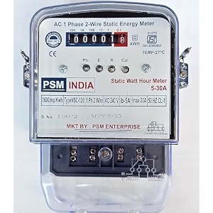 ac single phase static energy sub meter with counter display5-30 a  best in class