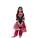 PS PEACHES Girls Kurta Set