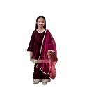 PS PEACHES Girls Kurta Set