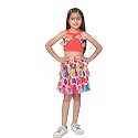 Pspeaches Girls Pure Wool Halter Neck Sleeveless