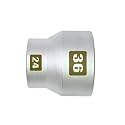 PT Auto Warehouse OFS-2436MM - 2-In-1 Hex Oil Filter Wrench Socket 3/8" DR - 24MM & 36MM