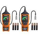 PT520A Natural Gas Detector, Gas Leak Detector with 17-Inch Gooseneck, Locating The Source Like Propane, Methane, and Butane for Home and RV (Includes Battery x3) - Orange (Pack of 2)