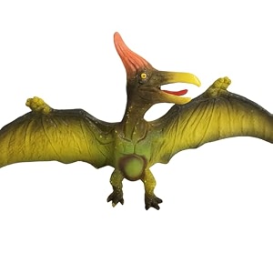 pterodactyl dinosaur toy with sound  25 cm flying dino figure  realistic prehistoric animal toy with piku piku music  fun amp collectible dinosaur pack-of-1