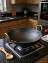 Ptr Handmade Iron Matthar Kadai Hammered