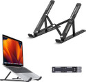 pTron DeskMate M1 DeskMate M1 Aluminium Laptop Stand with Adjustable Height Compatible with Universal Laptops