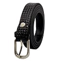 PU Leather Belt for Girl and Ladies Free Size Black Color
