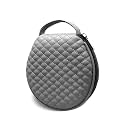 PU Leather CD/DVD Case - 20Capacity Portable Storage Tray with Zipper Closure, Space-Saving for Cars and Homes (grey1)