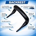PU Leather Cushioned Back Rest Seat Handle with Cushion Compatible for Bullet Classic, Standard, Electra 350/350 Models