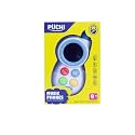 PUCHI Children's Interactive Phone – Blue Toy Smartphone with Lights, Sounds & Mirror, Fun Learning Toy for Toddlers & Kids