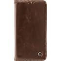 PUDINI® Apple iPhone XR (6.1 Inch) Leather Wallet Case Magnet Auto Closer Closure Flip Cover - Brown