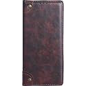 PU Leather Wallet Folio Case for Samsung Galaxy A70 / Galaxy A70s Flip Cover Book Design Pouch with Stand &amp; Card Slot Magnetic Push Closure - Coffee