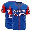 Puerto Rico Jersey for Men World Game Classic Baseball Jerseys Stitched Shirt