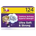 Puffs Facial Tissues Ultra Soft, 1 Rectangle Box, 124 Facial Tissues per Box, Allergies and Colds (Packaging May Vary)