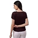 Pujia Mills Women39s Casual Round Neck Lycra
