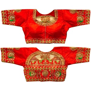 Pujia Mills womens embroidery handwork design bridal