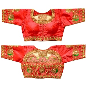 Pujia Mills womens embroidery handwork design bridal