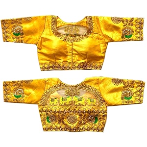 Pujia Mills womens embroidery handwork design bridal