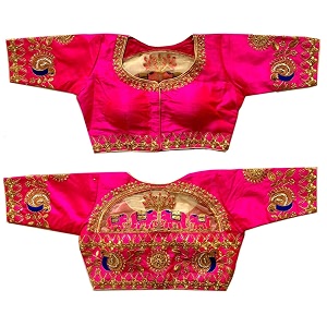 Pujia Mills womens embroidery handwork design bridal