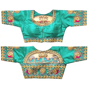 Pujia Mills womens embroidery handwork design bridal