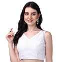 Pujia Mills Women's Georgette Sipali Sequin Work Sleeveless Blouse