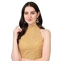 Pujia Mills Women39s Halter Neck Chickenkari Work