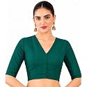 Pujia Mills Womens Taffeta Silk V Neck