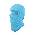 Pukavt Kids Ski Balaclava Mask for Boys and Girls, UV Protection Windproof Scarf for Winter Snowboard Cycling Light Blue