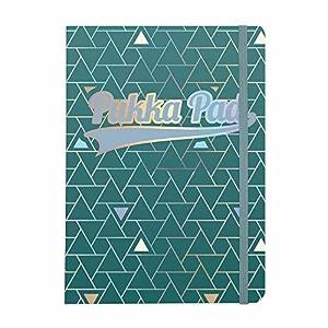 pukka pad glee journal a5 green 96 pages ruled 80gsm perforated