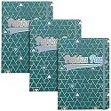 Pukka Pad Glee Journal A5, Pack of 3, Green, 96 Pages, Ruled, 80gsm