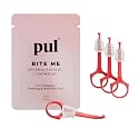 PUL 2-in-1 Aligner Removal Tool and Chewies for Invisalign Aligners, Retainers and Trays - Patented Invisalign Remover Tool for Easy Removal & Secure Fit - Pack of 4, Pink