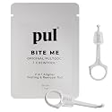 PUL 2-in-1 Aligner Removal Tool and Chewies for Invisalign Aligners, Retainers and Trays - Patented Invisalign Remover Tool for Easy Removal & Secure Fit - Pack of 2, White