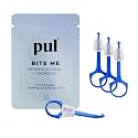 PUL 2-in-1 Aligner Removal Tool and Chewies for Invisalign Aligners, Retainers and Trays - Patented Invisalign Remover Tool for Easy Removal & Secure Fit - Pack of 4, Blue