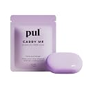 PUL Retainer Case for Invisalign &amp; Clear Aligners - Slim Clear Aligner Case with Secure Magnetic Closure - Travel Retainer Holder for Invisalign Accessories, Mouth Guards &amp; Dentures - Purple