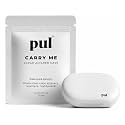 PUL Retainer Case for Invisalign & Clear Aligners - Slim Clear Aligner Case with Secure Magnetic Closure - Travel Retainer Holder for Invisalign Accessories, Mouth Guards & Dentures - White