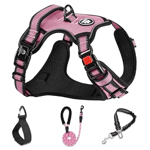 no pull dog harness xs pink