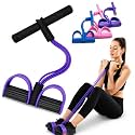Pull Reducer Training Bands with Foot Pedal – Natural Rubber Resistance Fitness Equipment for Home Workout