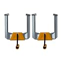 Pull Up Bars Doorway – Chin Up Bars, Door Frame Trainer | Compact Fitness Equipment, Portable No Drill Exercise Device for Indoor Home Gym, Travel, Office Workout, Apartment Strength Training
