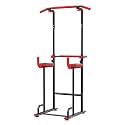 Pull Ups Power Tower Adjustable Pull Up Bar Design 6-Step Height Adjustment Multi-Function Fitness Equipment for Men/Women Use in Home/Gym