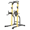 Pull Ups Strength Training Weight Racks Power Tower Weight Lifting Squat Rack Dip Station Pull-Up Bar Push-Up Grips Stands Adjustable Height Home Fitness Workout Station