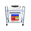 PullnDry Inverter Trolley for Home Trolly, Inverter Battery Trolly, Inverter Stand for Home, Inverter Trolley, Metal Inverter Trolly (Black) (Single Inveter Trolley)