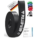 Pullup &amp; DIP Fitness Bands, Resistance Bands with Bag, Door Anchor (with Sets) and Exercise Guide - Single &amp; in Value Set, Pull-Up Band Fitness Band for Calisthenics