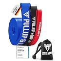 Pullup &amp; DIP Fitness Bands, Resistance Bands with Bag, Door Anchor (with Sets) and Exercise Guide - Single &amp; in Value Set, Pull-Up Band Fitness Band for Calisthenics