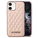 PULOKA iPhone 11 Leather Back Cover Royal