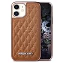PULOKA iPhone 11 Leather Back Cover Royal