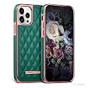 PULOKA iPhone 12 Pro Max Electroplated Leather