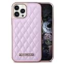 PULOKA iPhone 13 Pro Max Leather Cover